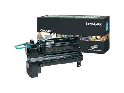 LEXMARK C792, X792 Toner schwarz Verpackung