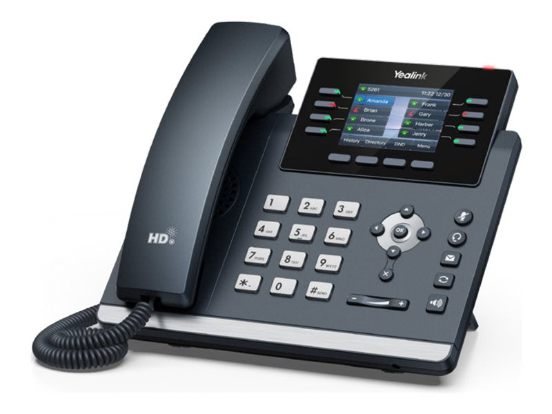 YEALINK SIP-T44U VoIP-Telefon Vorderansicht