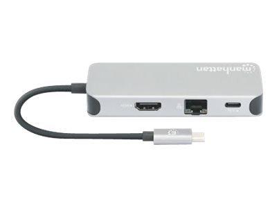 MANHATTAN USB-C 8-in-1-Dockingstation Detailansicht