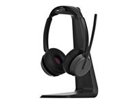 EPOS IMPACT 1061T ANC Stereo Bluetooth Headset mit ANC USB-A Dongle kontaktlose Ladestation Teams zertifiziert