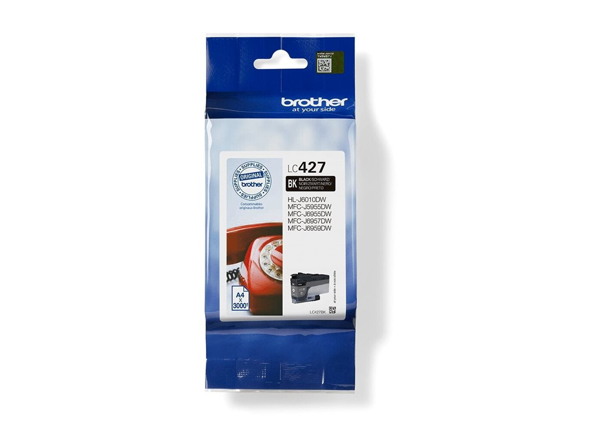 BROTHER LC-427BK Tintenpatrone Verpackung