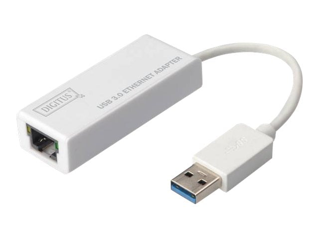 DIGITUS 40x USB3.0 auf Gigabit Ethernet Adapter Vorderansicht