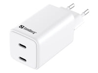 SANDBERG AC Charger Dual USB-C PD65W EU