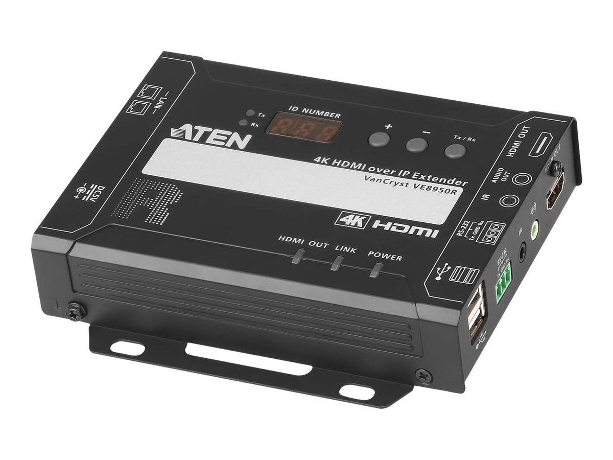 ATEN VE8950R 4K HDMI over IP Empfänger Vorderansicht