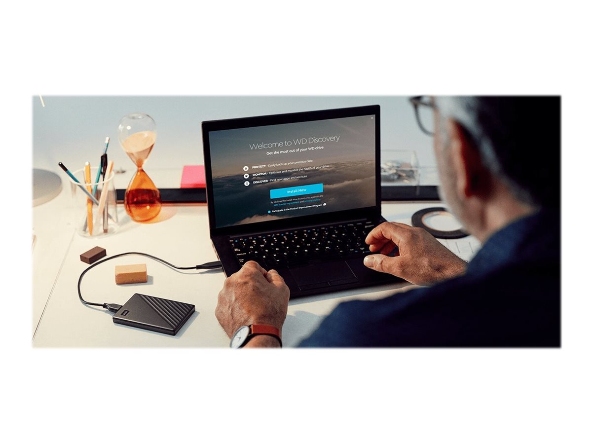 WD My Passport 5TB portable HDD Verpackung
