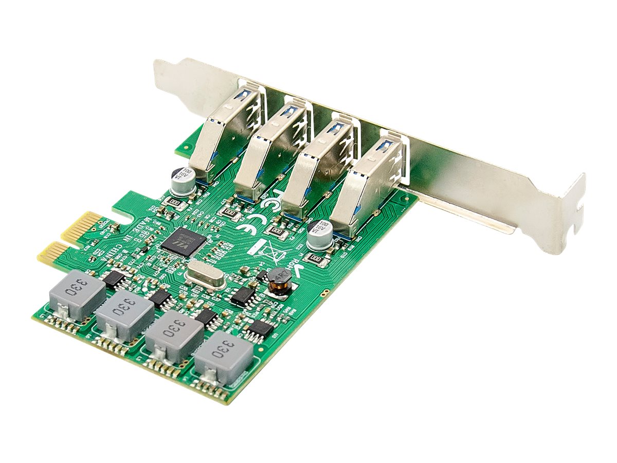 DIGITUS DS-30226 USB PCI Express Add-On card Installation im PC