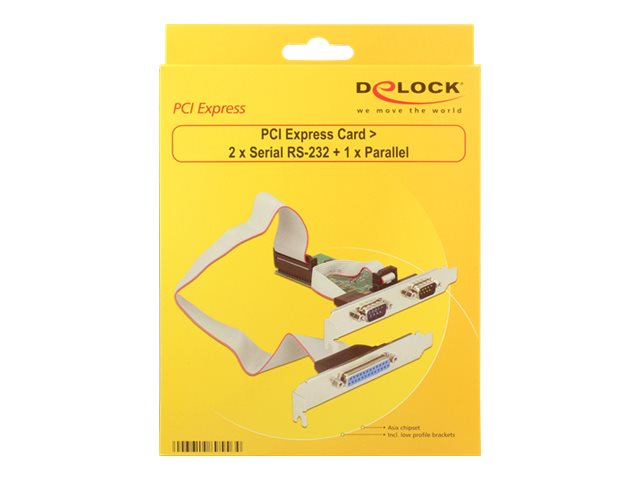 DELOCK PCI Express Karte Vorderansicht