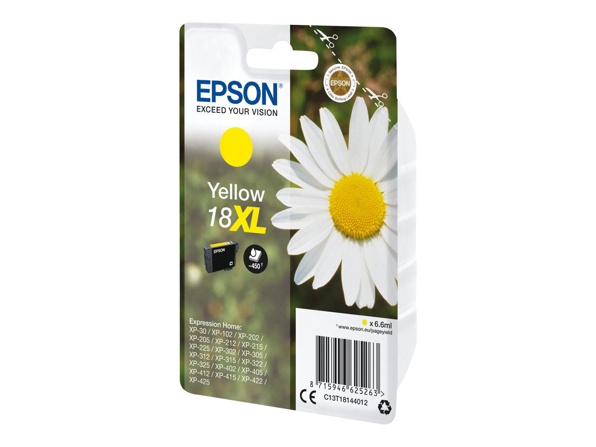 EPSON 3LB 18XL Tintenpatrone Gelb Detailansicht