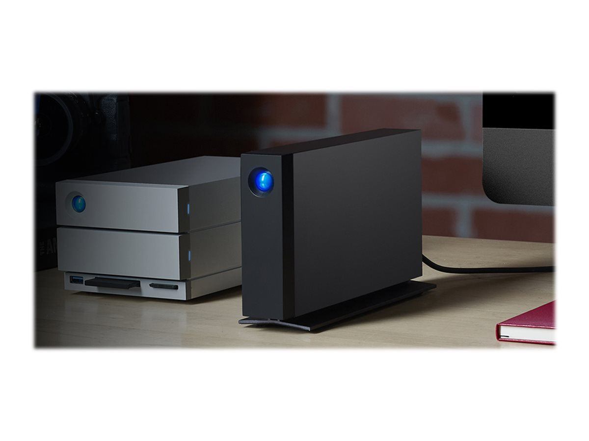 LACIE d2 Professional USB-C 10TB Festplatte Vorderansicht