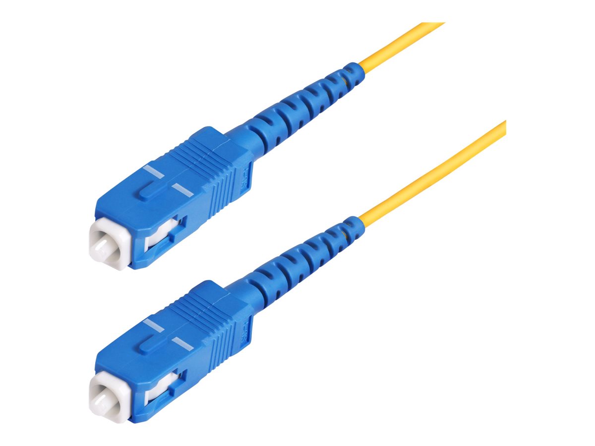 STARTECH.COM 100meter LWL Patchkabel SC SC UPC Singlemode OS2 - Vorderansicht
