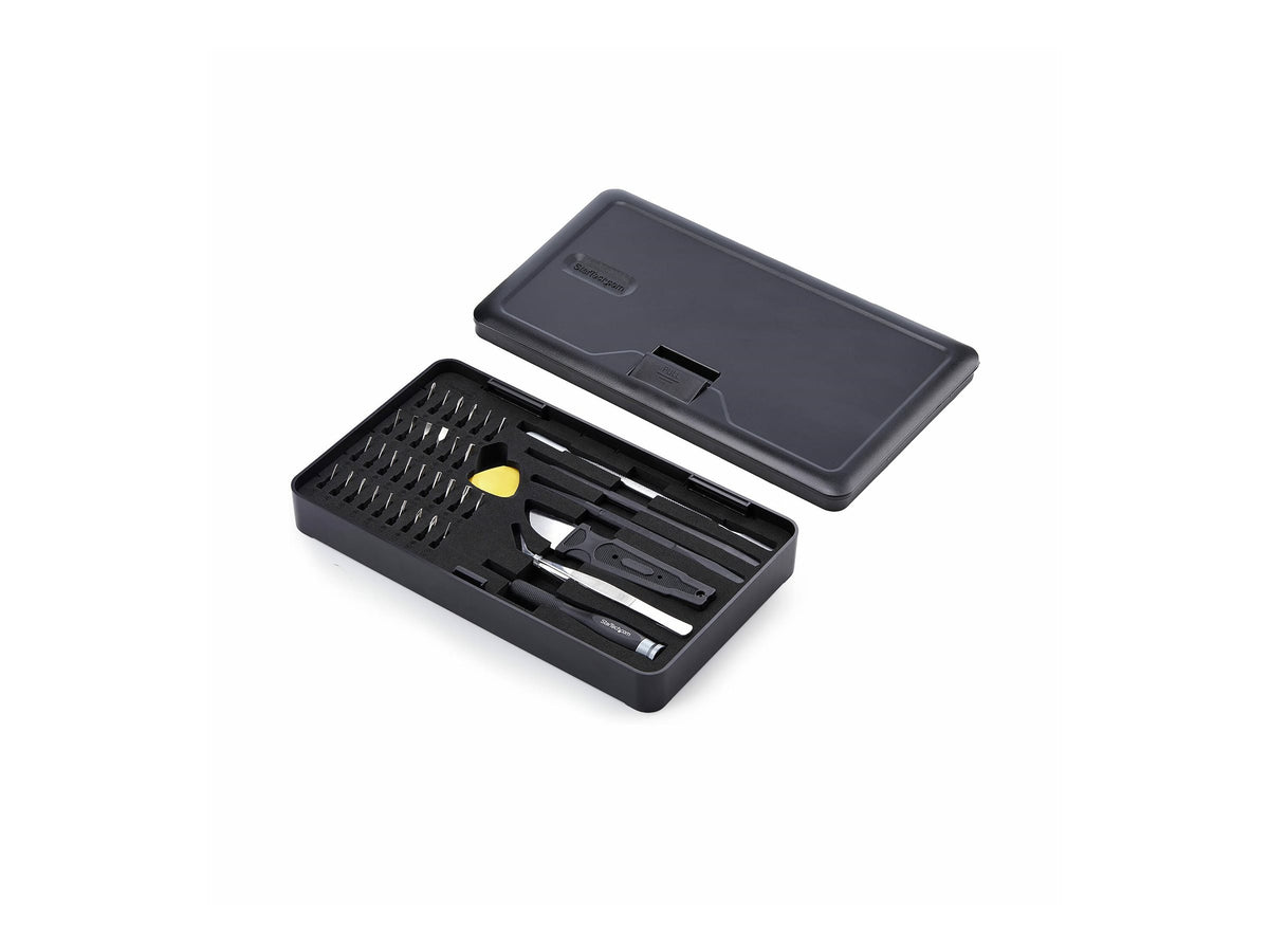 STARTECH.COM 40-tlg Computer-Reparaturset fur Laptop PC Elektronik Telefon 30-Bit-Präzisionsschraubendreher Reparaturkit