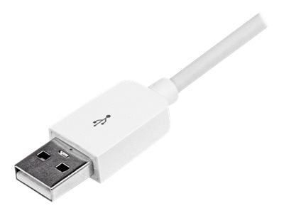 STARTECH.COM 3m 10ft Long White Apple 8-pin Lightning Connector to USB Cable for iPhone / iPod / iPad
