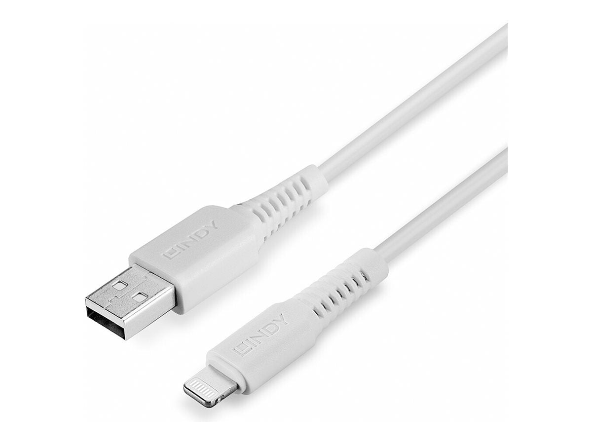 LINDY 1m USB an Lightning Kabel Verpackung