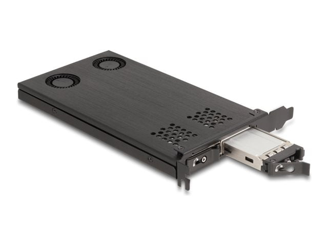 DELOCK PCI Express x16 Karte Wechselrahmen für 2 x M.2 NVMe SSD - Vorderansicht