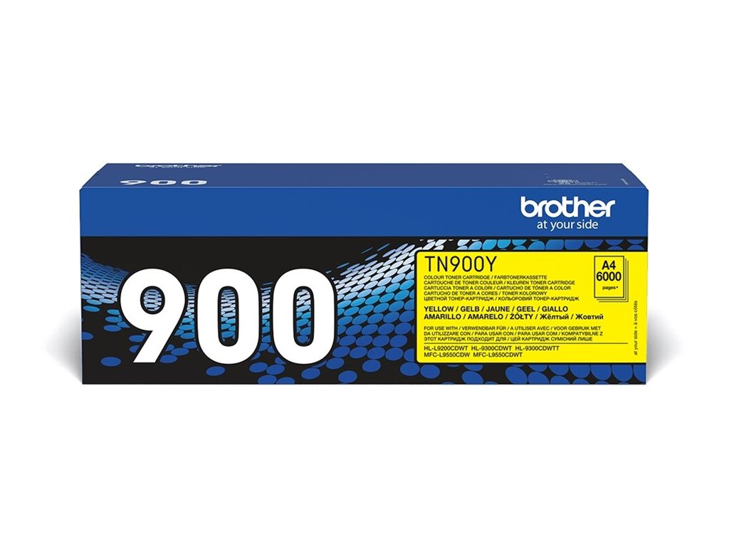 BROTHER TN-900Y Toner gelb Vorderansicht