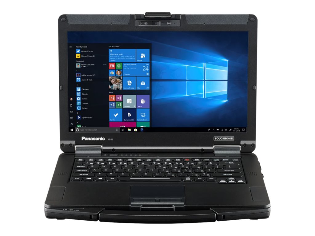 PANASONIC TOUGHBOOK FZ-55 Notebook Vorderansicht