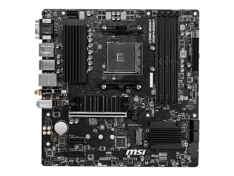 MSI B550M PRO-VDH WIFI M-ATX Motherboard Detailansicht