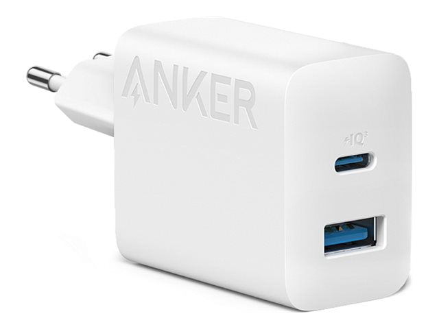 ANKER 312 Charger 20W Ladegerät 1x USB-C 1x USB-A weiss