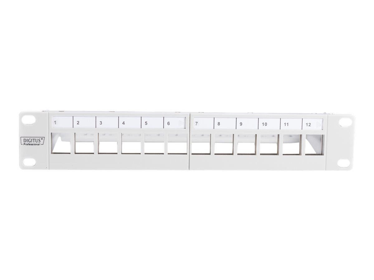 DIGITUS Modular Patchpanel 12-Port Seitenansicht