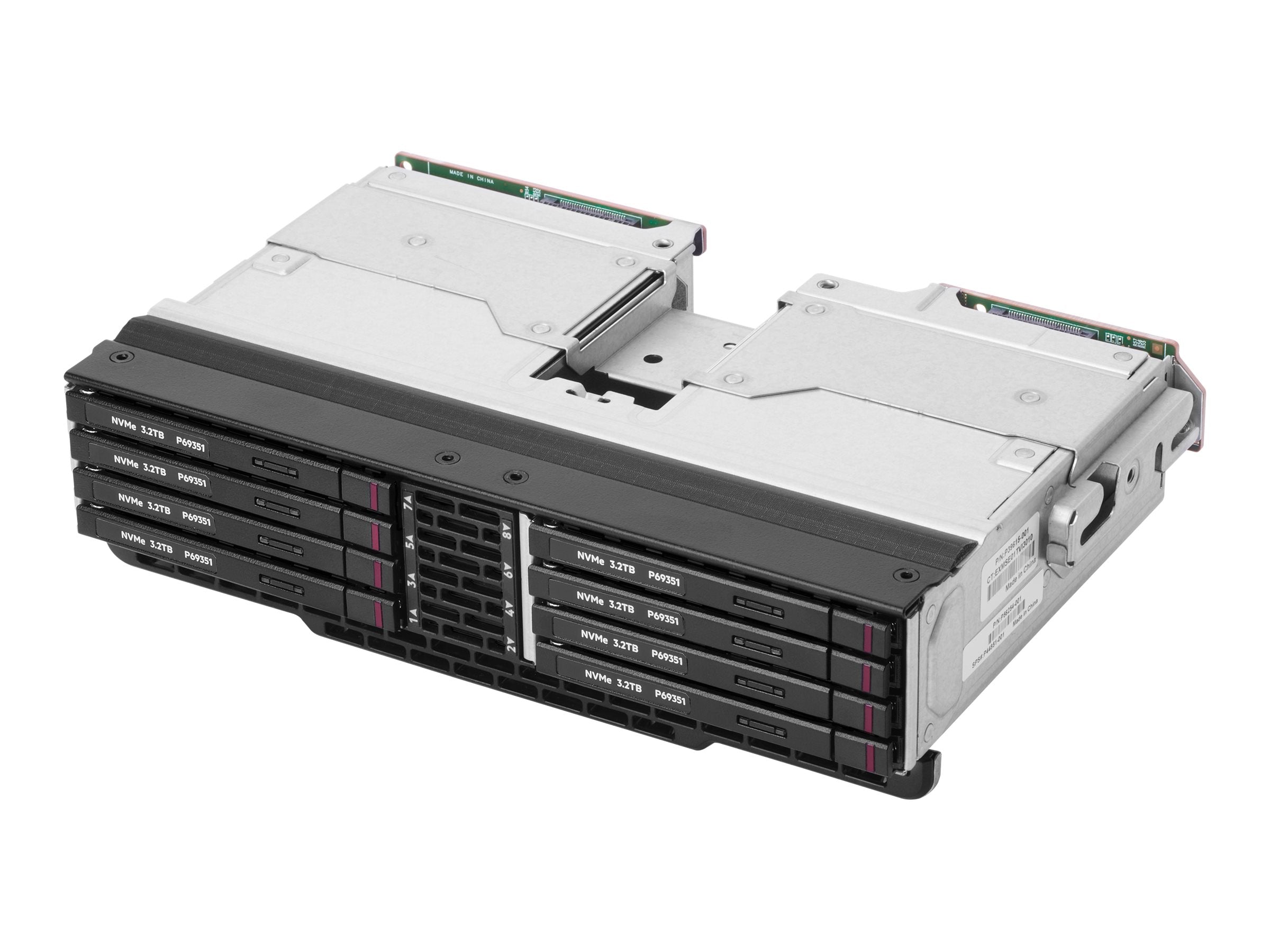 HPE Synergy 480 Gen12 8EDSFF NVMe E3.S Direct Connect Drive Cage Kit