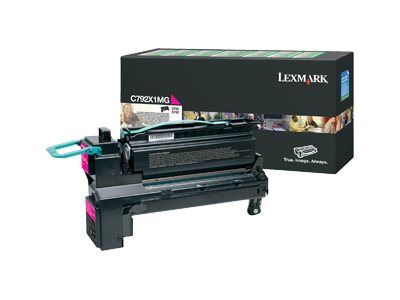 LEXMARK C792 Toner magenta Vorderansicht