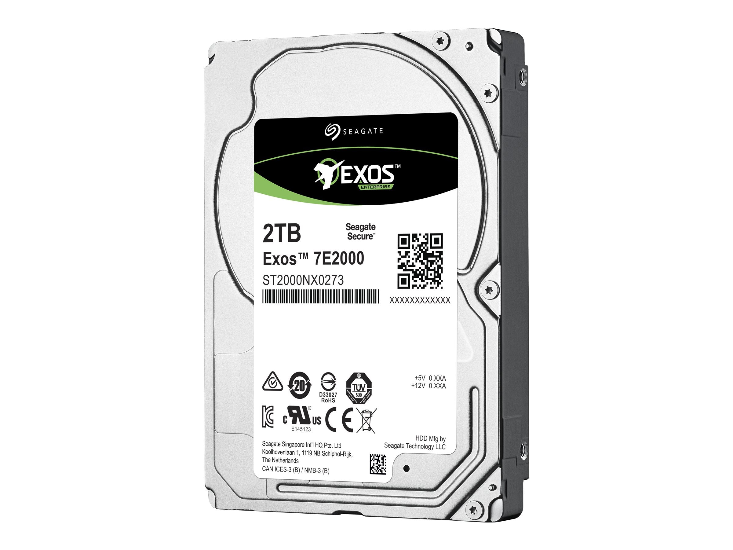 SEAGATE EXOS 7E2000 Vorderansicht