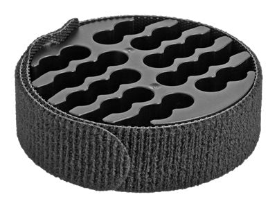 DELOCK Kabel-Organizer mit Klettkabelbinder schwarz - Vorderansicht