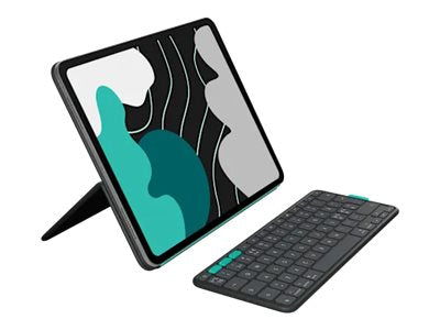 LOGITECH Flip Folio Graphite Vorderansicht