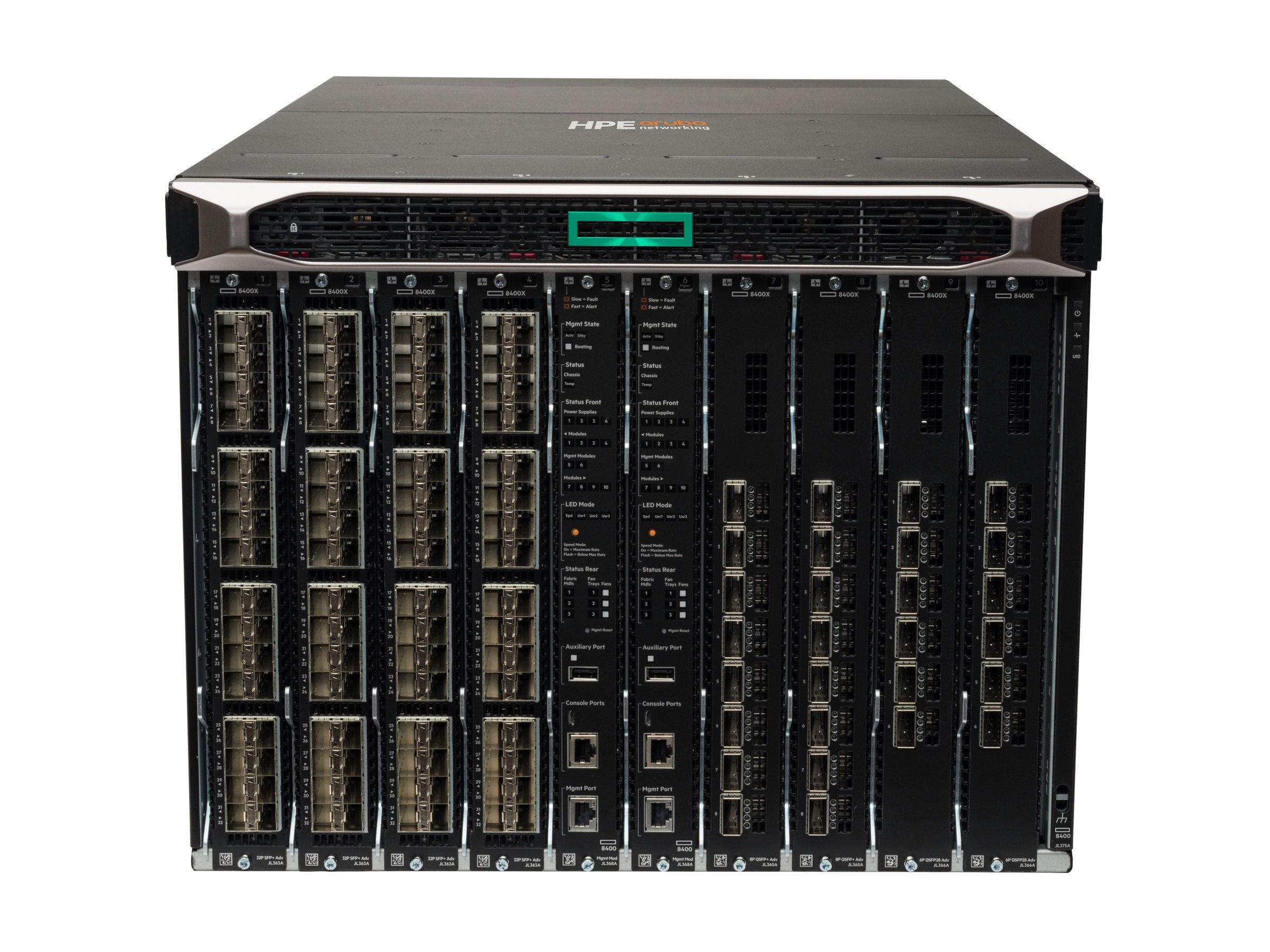 ARUBA HPE Aruba 8400 Switch Detailansicht