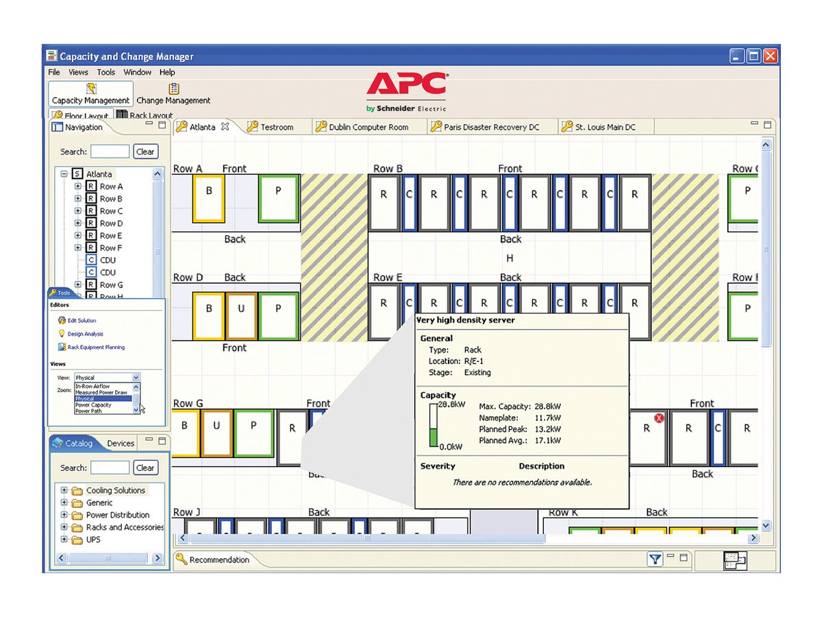 APC InfraStruXure Operations Floor Catalog Creation License - Vorderansicht