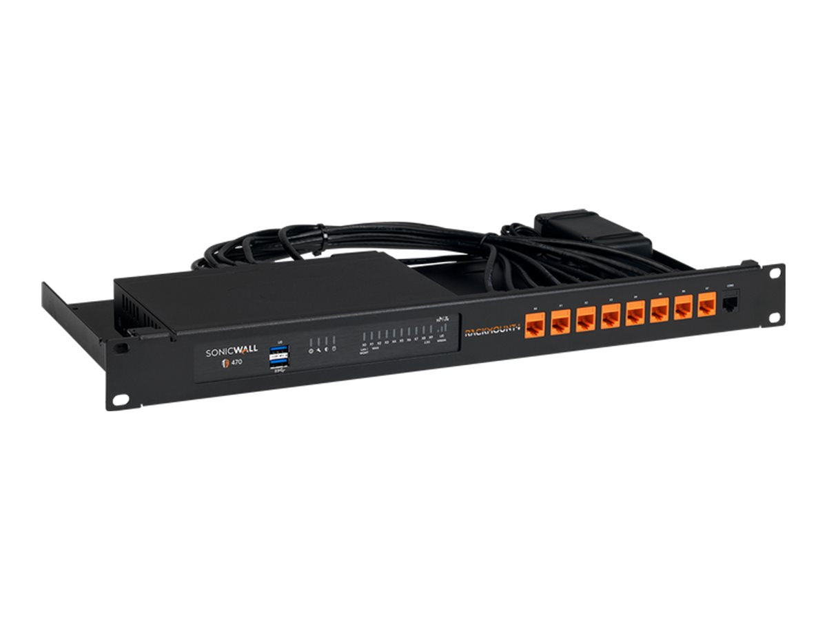 RACKMOUNT Rackmount SonicWall TZ270W TZ370W TZ470W Vorderansicht