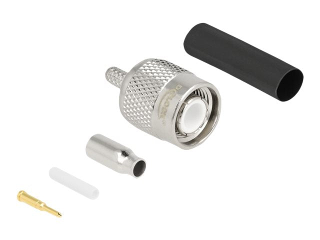 DELOCK TNC Stecker zum Crimpen RG-174/RG-316 - Vorderansicht