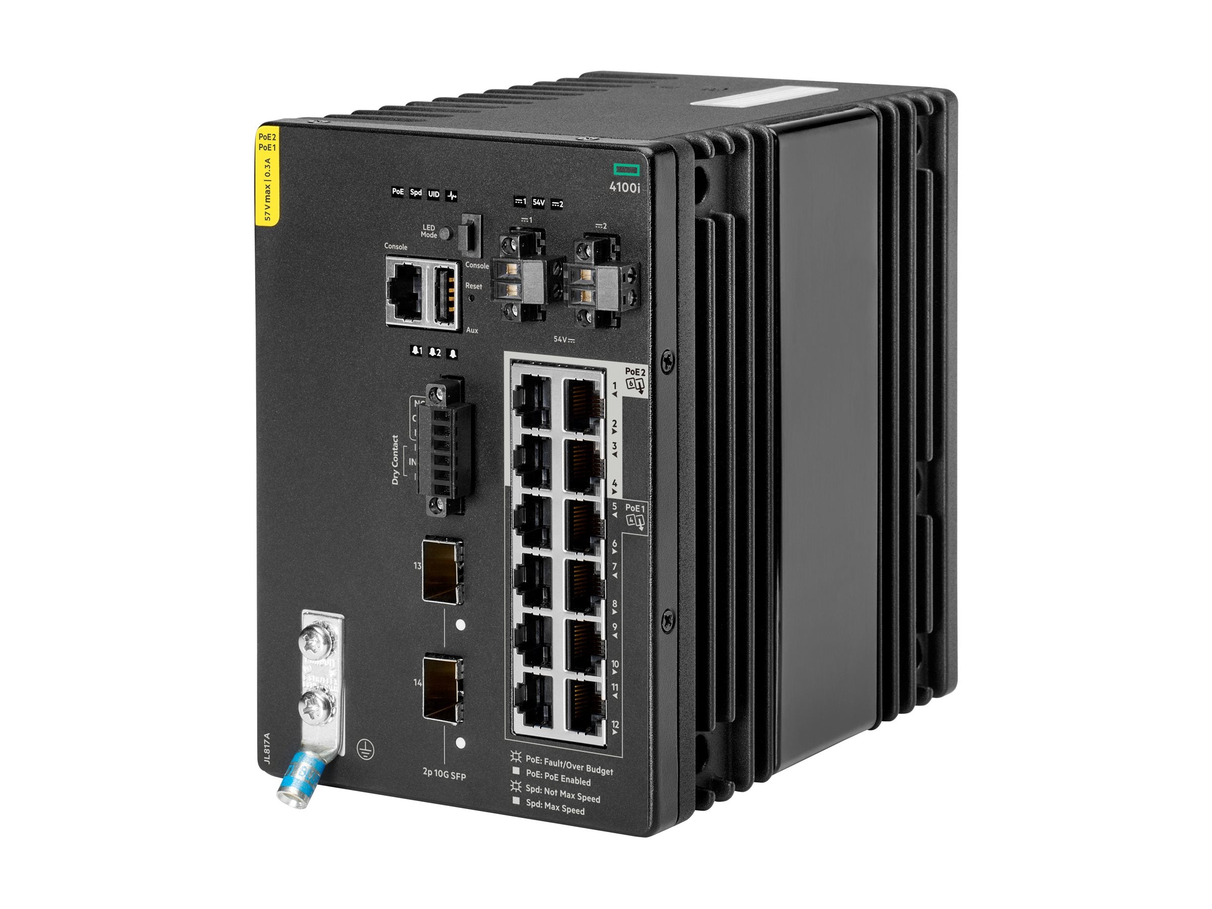 HPE Aruba CX 4100i Switch Vorderansicht