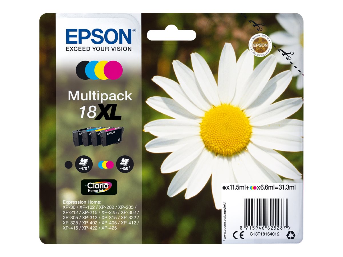EPSON 3LB 18XL Tintenpatrone Vorderansicht
