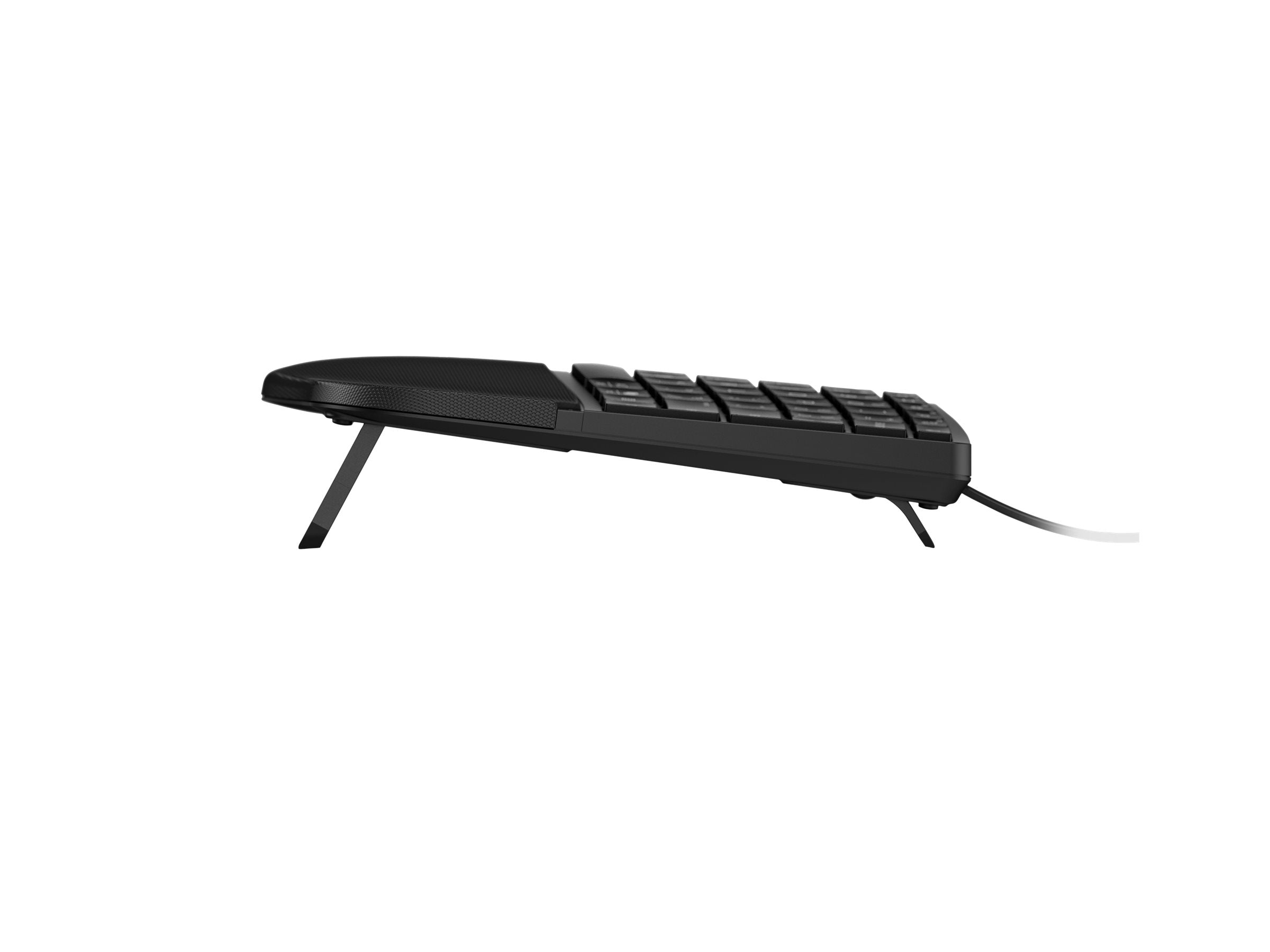HP 480 Comfort Wired Keyboard-GR (P) Seitenansicht