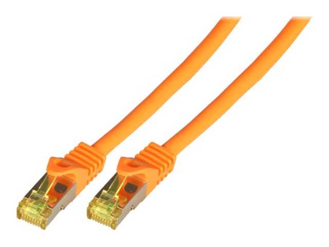 EFB Patchkabel Cat6a S/FTP LSZH 2m ORANGE - Vorderansicht