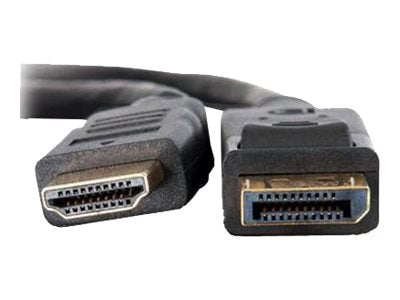EFB TECHLY Konverterkabel DisplayPort 1.2 auf HDMI 2m - Anschlussansicht
