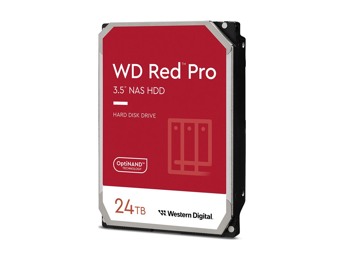WD Red Pro NAS 24TB SATA 6Gb/s HDD Vorderansicht