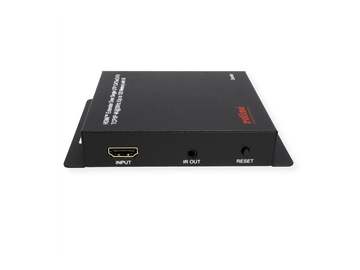 ROLINE HDMI Verlängerung über IP 4K30Hz 120m mit IR - Anschlussansicht