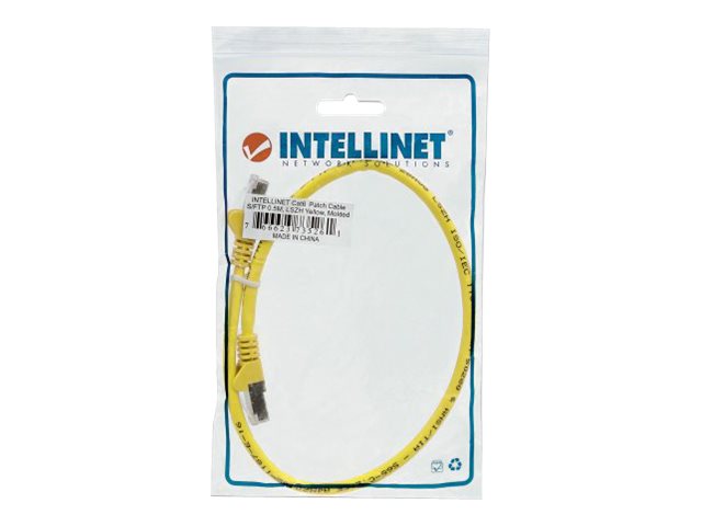 INTELLINET Netzwerkkabel Cat6a S/FTP 3 m Vorderansicht
