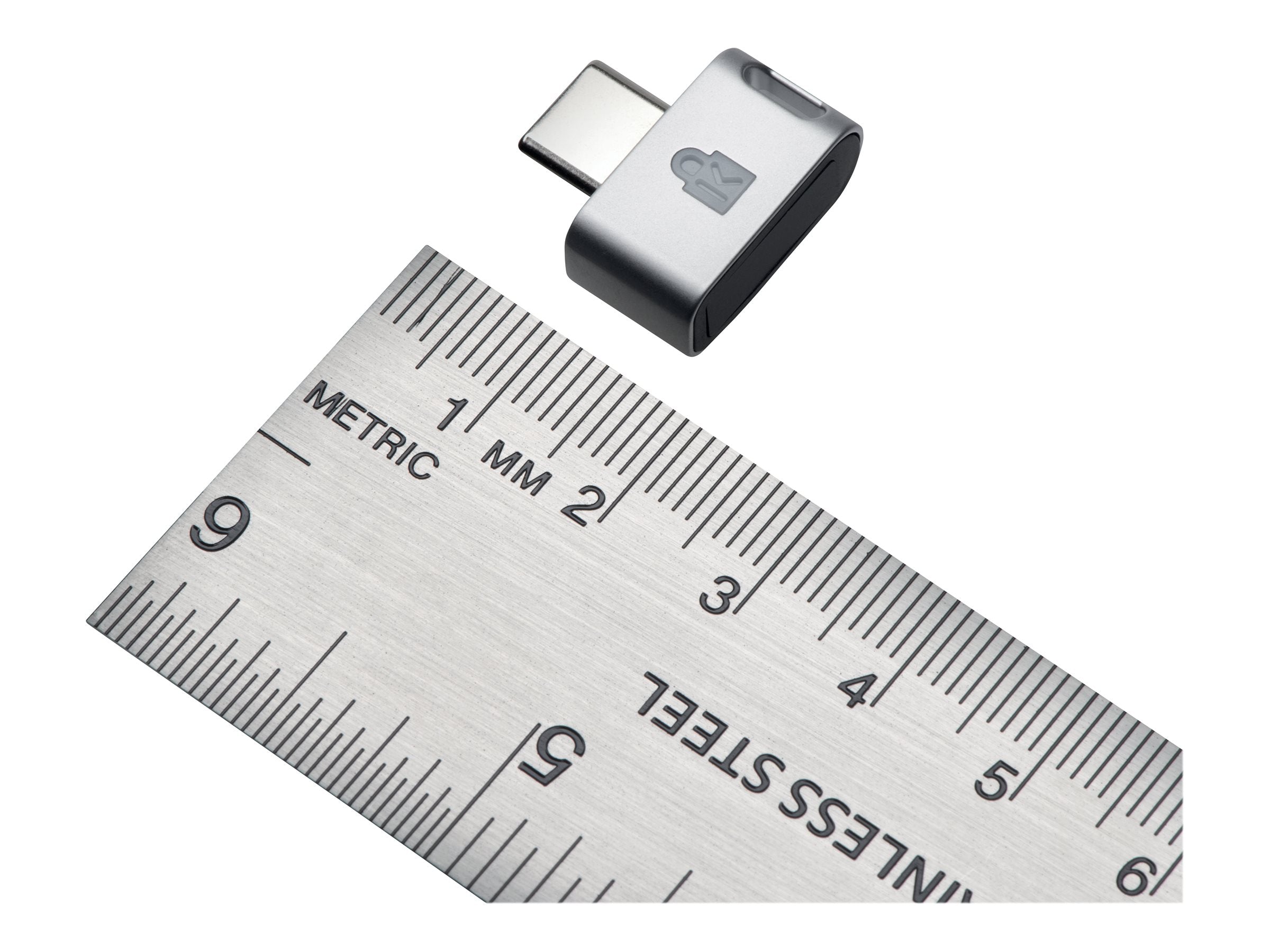 KENSINGTON VeriMark Guard USB-C Fingerprint Key in der Schutzhülle