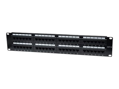 INTELLINET Cat6 Patch Panel 48 Ports Seitenansicht
