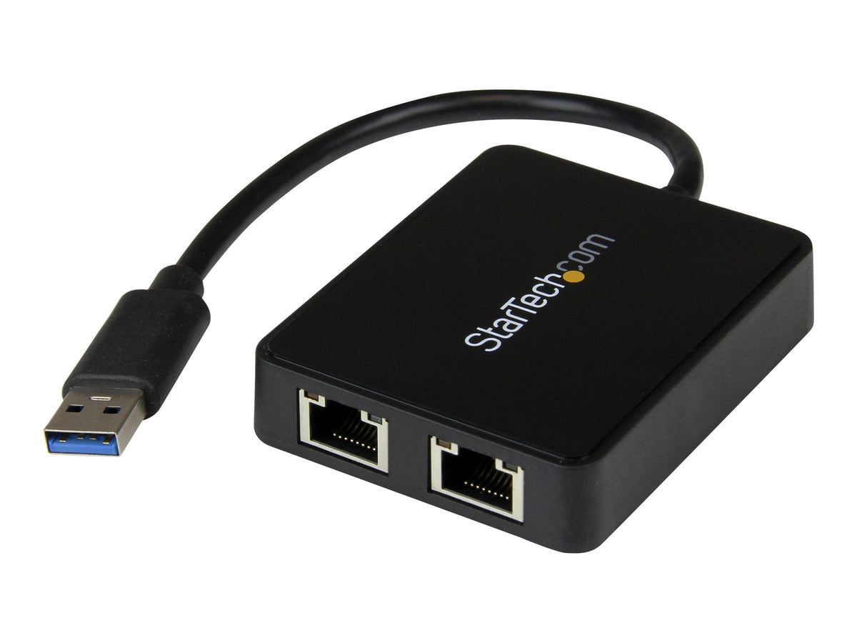 STARTECH.COM USB32000SPT USB 3.0 Dual Gigabit LAN Adapter Detailansicht