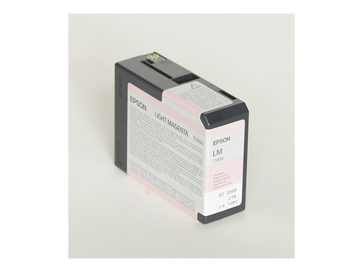 EPSON T5806 Tintenpatrone light magenta Vorderansicht