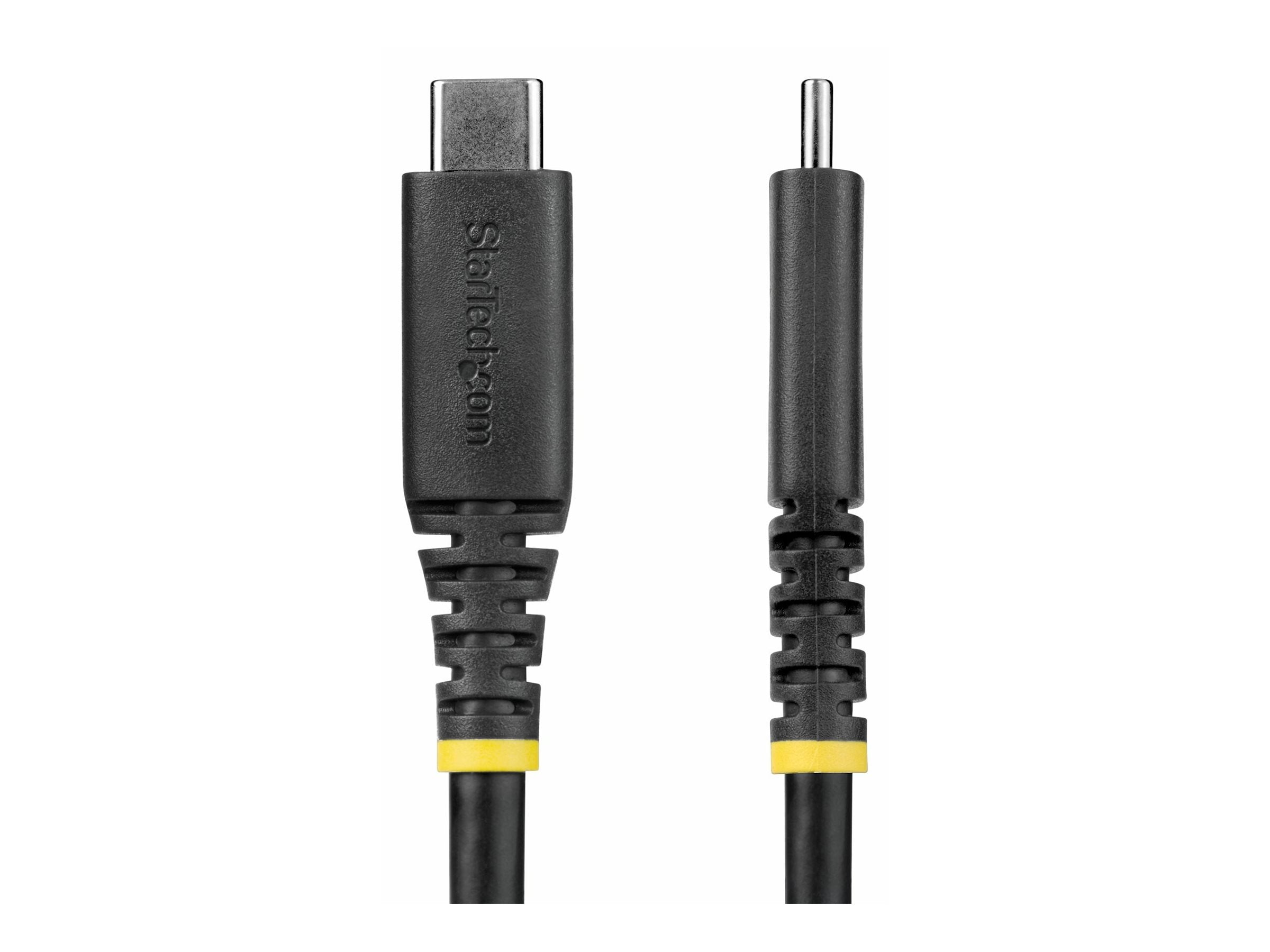 STARTECH.COM 2m USB4 Kabel 20Gbps USB-IF-zertifiziertes USB-C Kabel 240W PD EPR 4K 120Hz DP 2.1 TPE-Mantel Schwarz