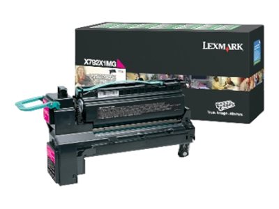 LEXMARK X792 Toner magenta Verpackung