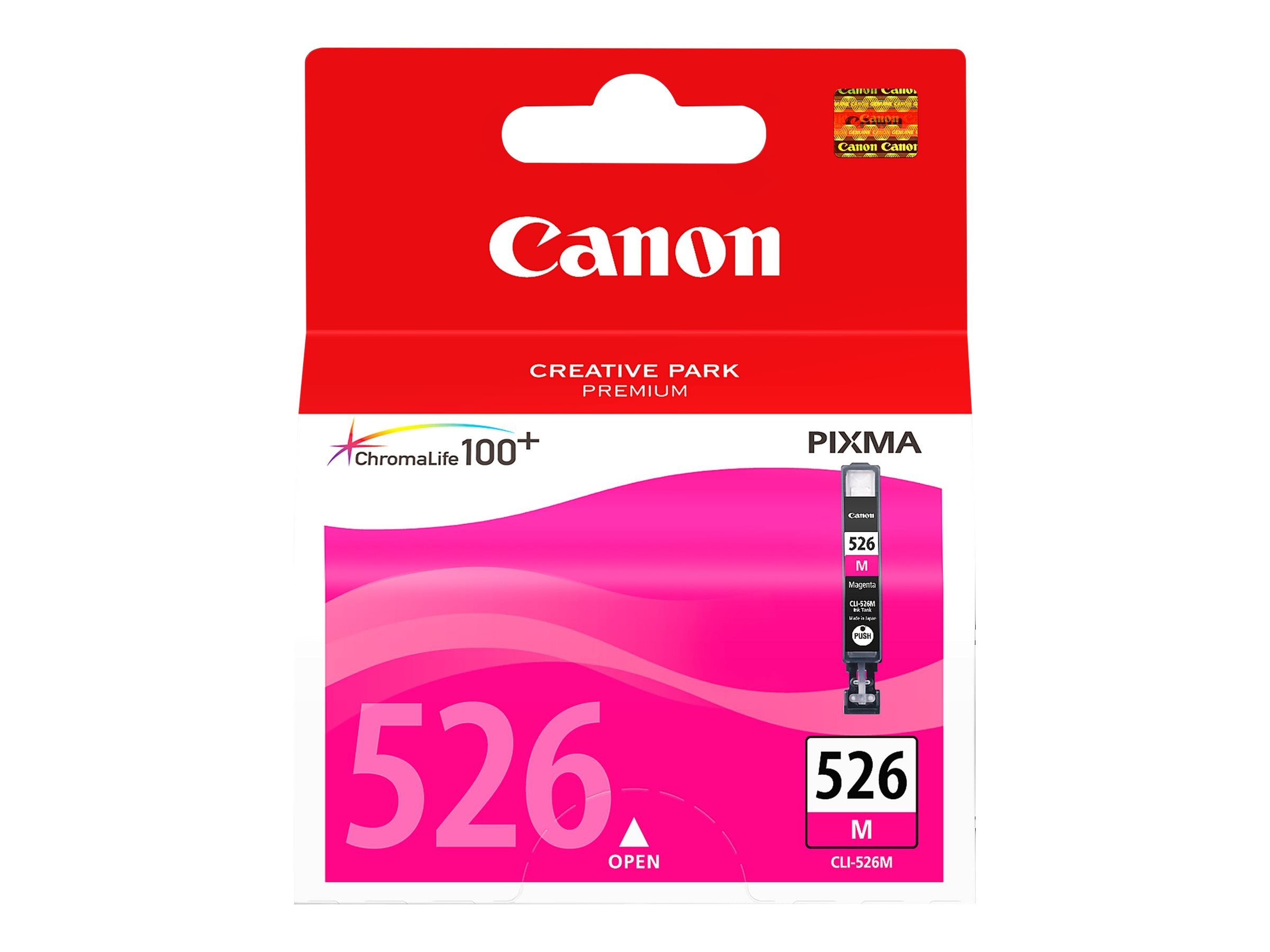 CANON CLI-526M Tinte magenta Vorderansicht