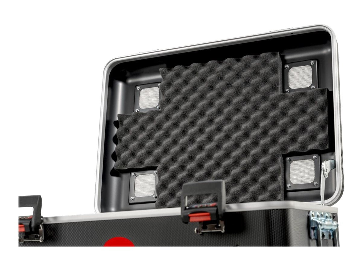 PARAT PARAPROJECT Case TC10 BASKET Detailansicht der Ladeanschlüsse