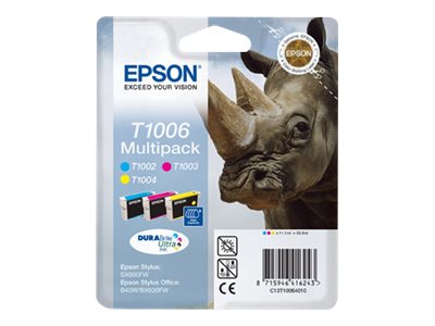 EPSON T1006 Tinte dreifarbig Vorderansicht