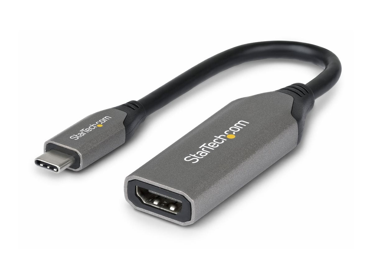 STARTECH.COM USB-C zu HDMI Adapter 8K 60Hz und 4K 120Hz Thunderbolt und USB4 Kompatibel USBC auf HDMI 2.1 Konverter USB-C Videoadapt